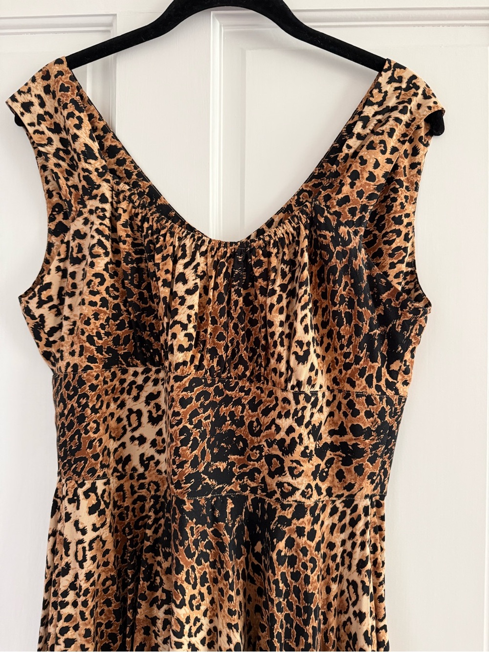 Trashy Diva Leopard Norma Jean Sleeveless Fit-and-Flare Dress - Picture 7 of 10